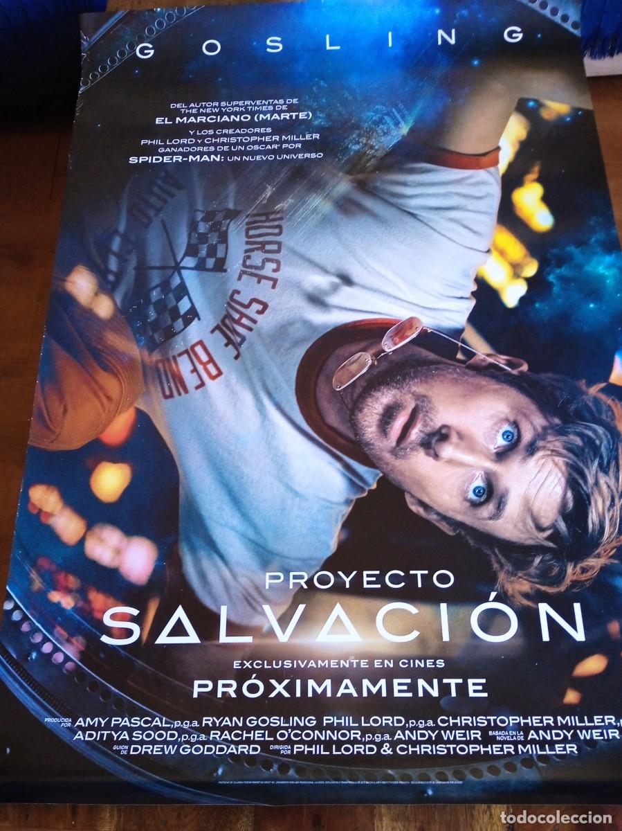 Cine: Proyecto Salvaci&oacute;n - Ryan Gosling - Dir. Phil Lord, Christopher Mille - Poster original MGM 2026