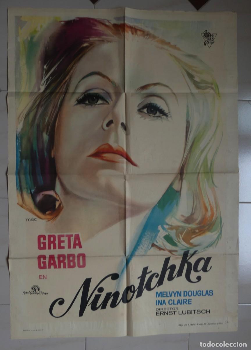 Cine: CARTEL ORIGINAL DEL FILM : NINOTCHKA ( 1963 ) ( MAC ) (PAGO POR BIZUM - PEDIDO MINIMO 50 EUROS) )
