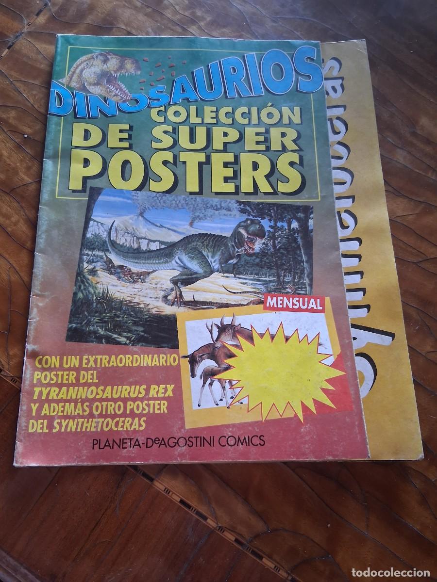 Cine: DINOSAURIOS SUPER POSTERS TYRANNOSAURUS REX SYNTHETOCERAS POSTER N&deg; 7 PLANETA Deagostini