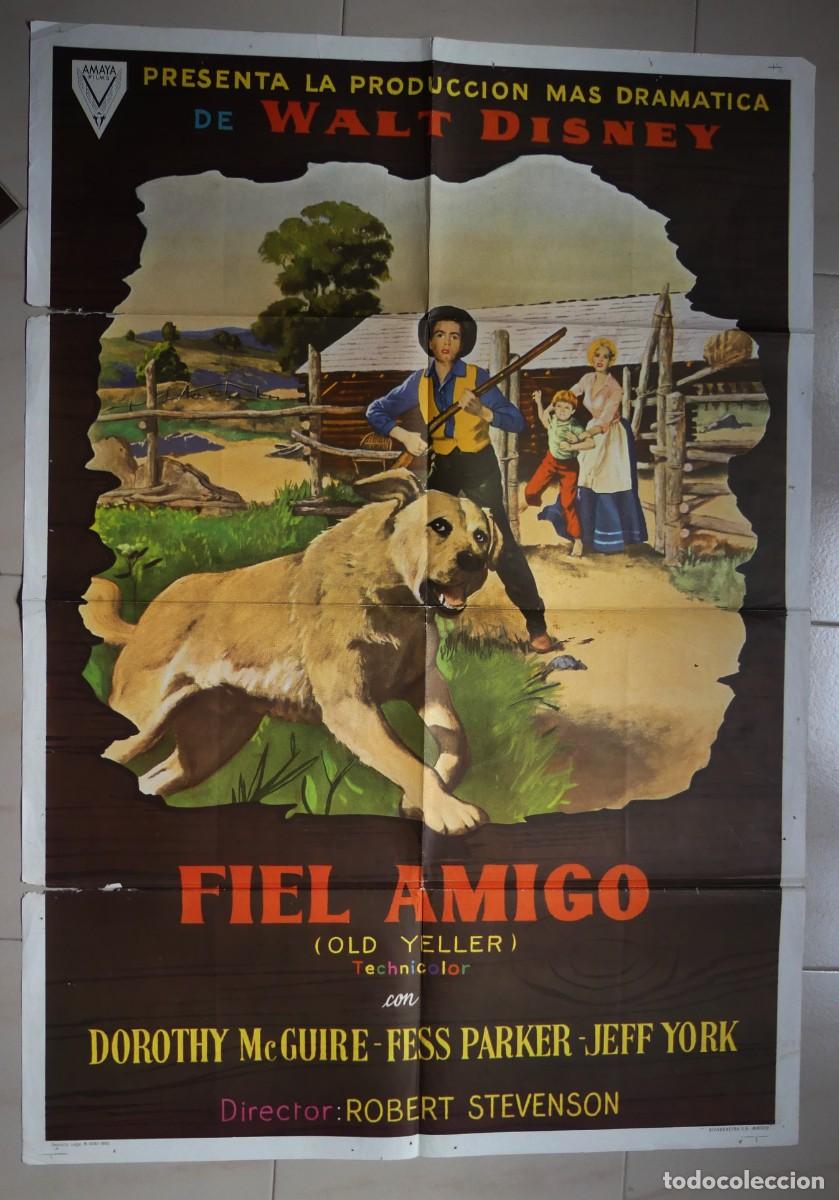 Cine: CARTEL DE : FIEL AMIGO ( 1960 ) (PAGO POR BIZUM - PEDIDO MINIMO 50 EUROS) )