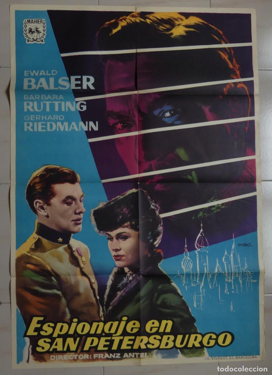 Cine: CARTEL DE : ESPIONAJE EN SANPETERSBURGO (PAGO POR BIZUM - PEDIDO MINIMO 50 EUROS) )