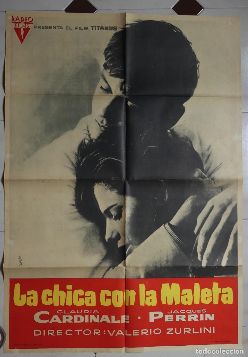 Cine: CARTEL DE : LA CHICA CON LA MALETA ( 1961 ) (PAGO POR BIZUM - PEDIDO MINIMO 50 EUROS) )