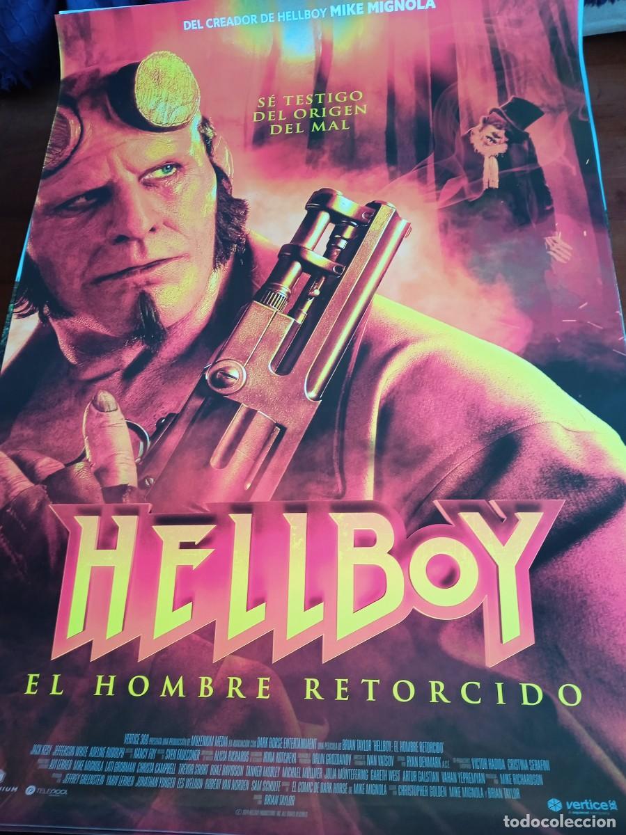 Cine: Hellboy El hombre retorcido - Jack Kesy, Adeline Rudolph,Brian Taylor - Poster original Vertice 2024