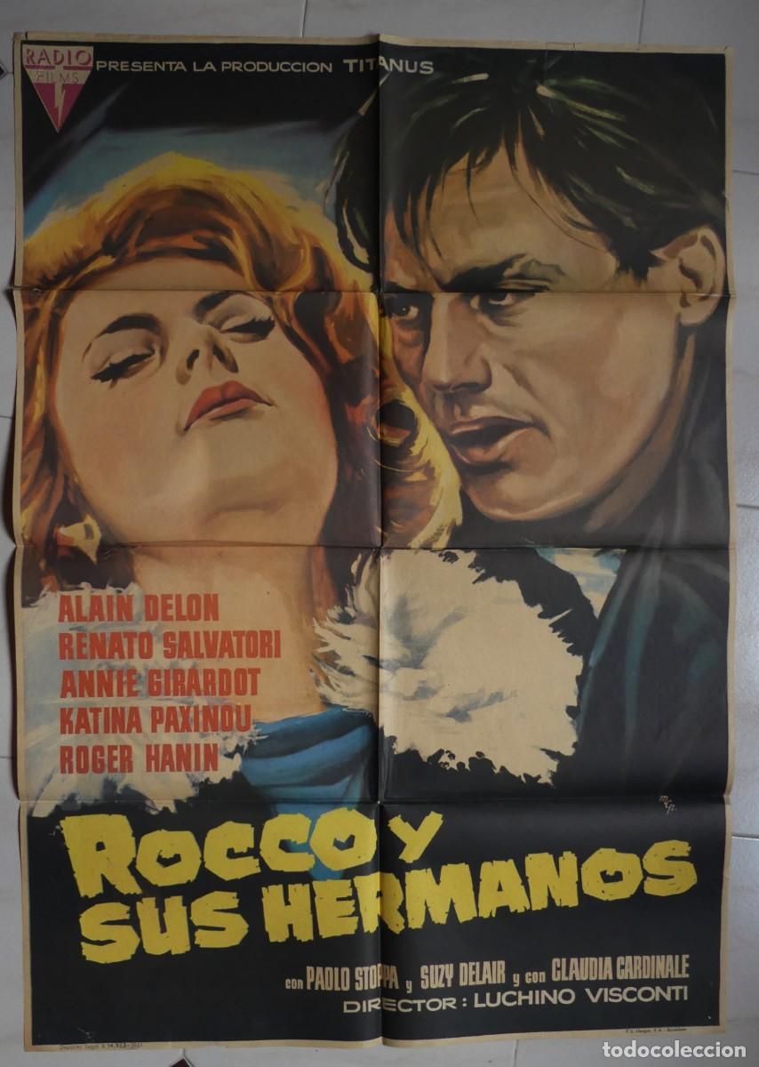 Cine: CARTEL DE : ROCCO Y SUS HERMANOS ( 1961 ) (PAGO POR BIZUM - PEDIDO MINIMO 50 EUROS) )