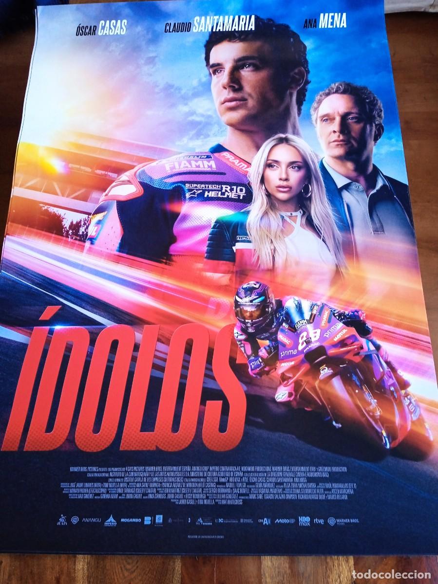 Cine: &Iacute;dolos - &Oacute;scar Casas, Ana Mena, Enrique Arce, Claudio Santamaria - Poster original Warner 2026