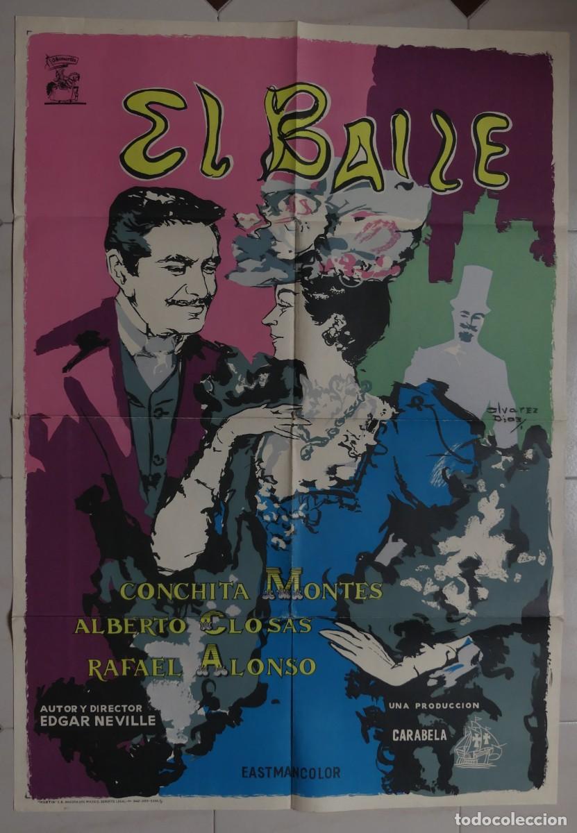 Cine: CARTEL DE : EL BAILE ( 1959 ) (PAGO POR BIZUM - PEDIDO MINIMO 50 EUROS) )
