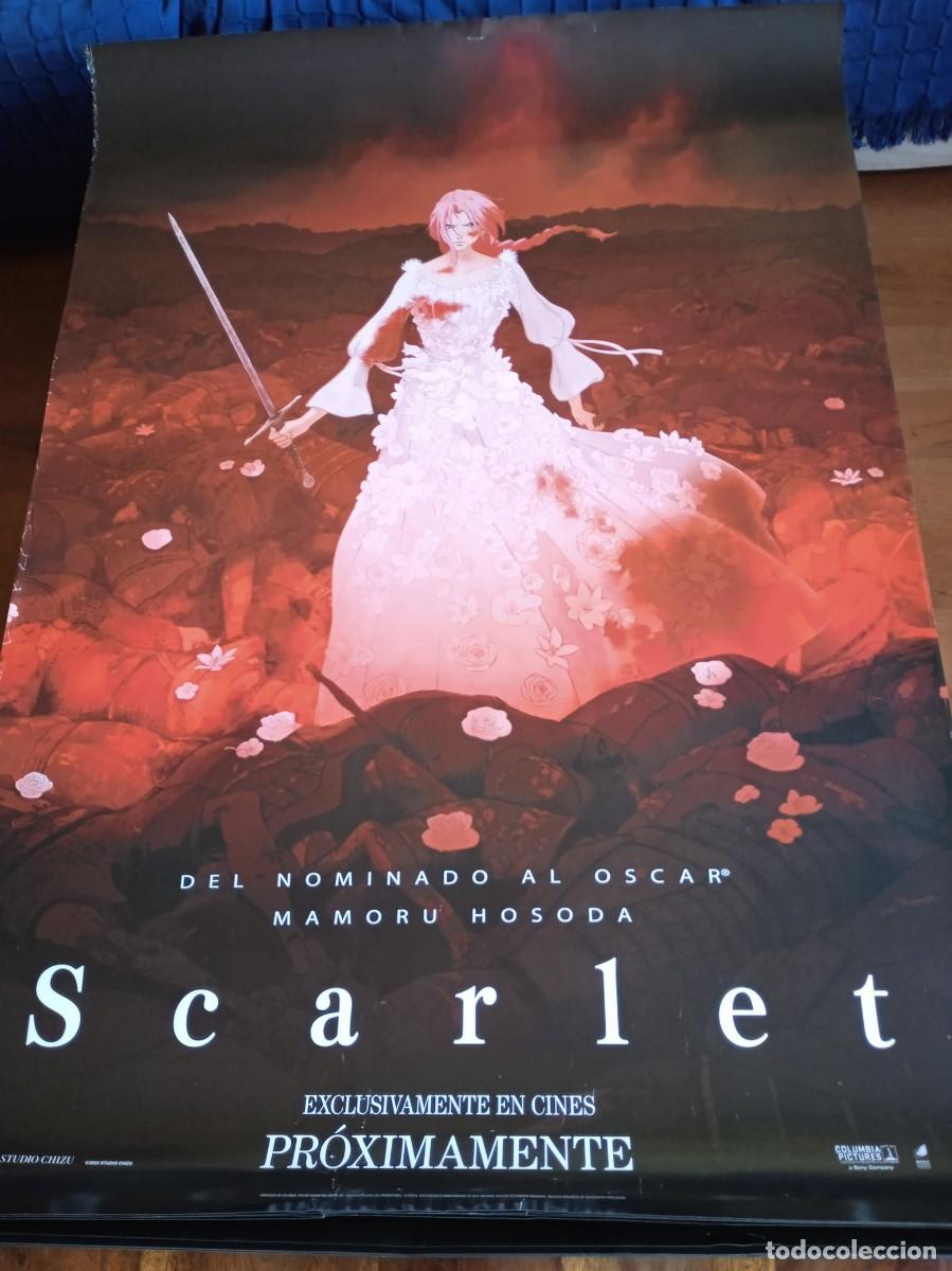 Cine: Scarlet - Animacion - Dir. Mamoru Hosoda - Poster original Sony 20265 Mod 1