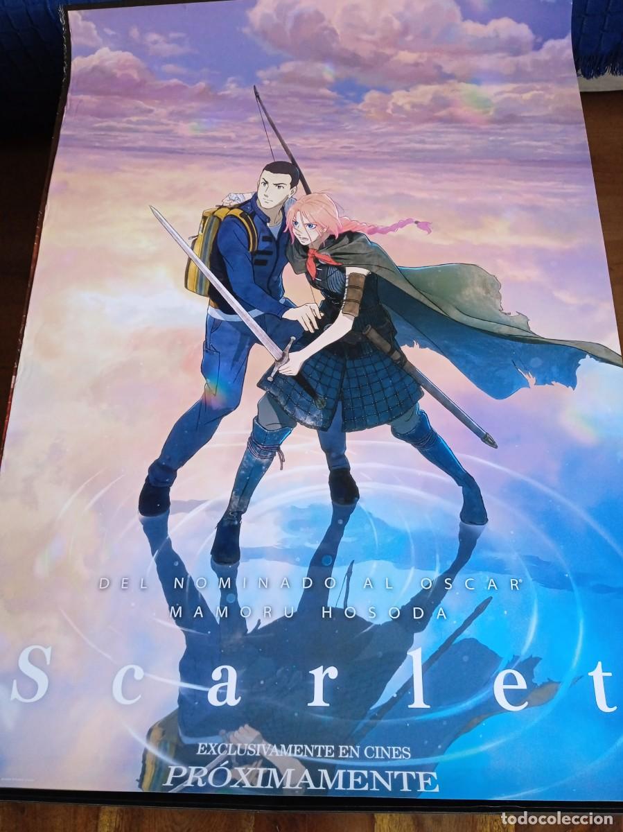 Cine: Scarlet - Animacion - Dir. Mamoru Hosoda - Poster original Sony 20265 Mod 2