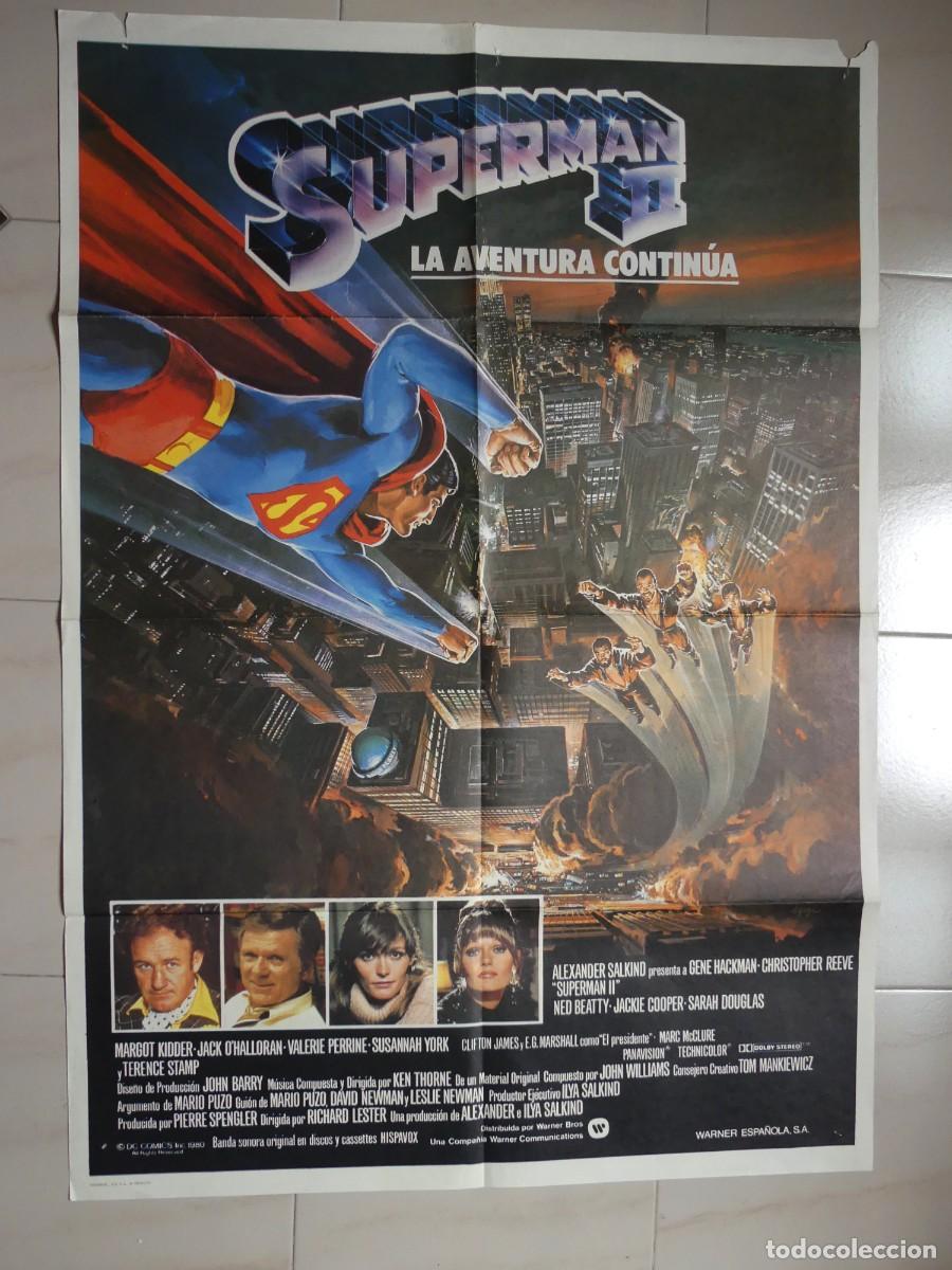 Cine: CARTEL DE : SUPERMAN II ( 1980 ) (PAGO POR BIZUM - PEDIDO MINIMO 50 EUROS) )
