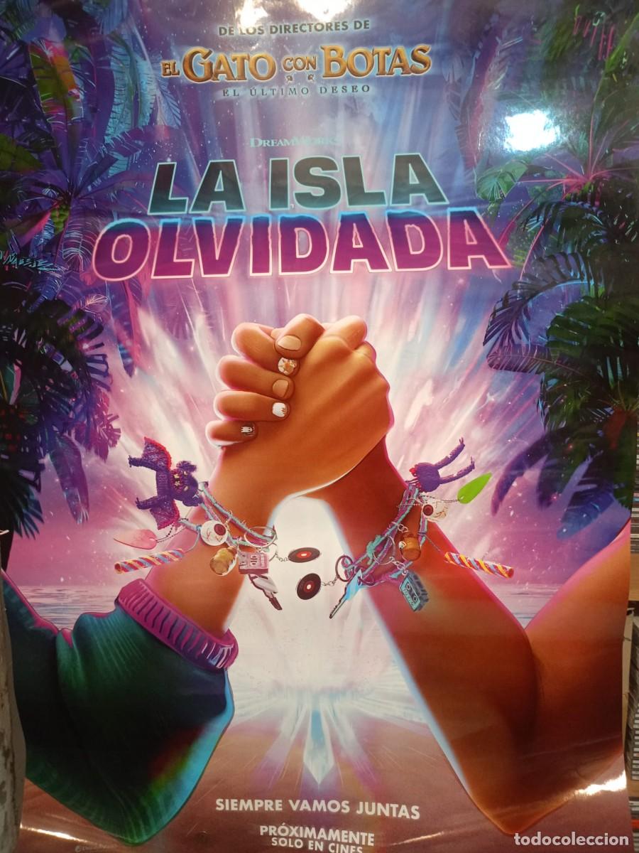 Cine: La isla olvidada. Modelo 2 P&oacute;ster original