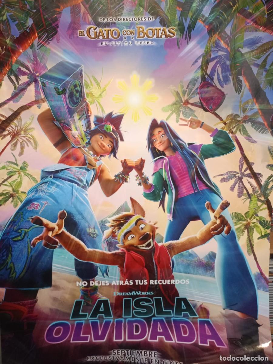 Cine: La isla olvidada. Modelo 3 P&oacute;ster original
