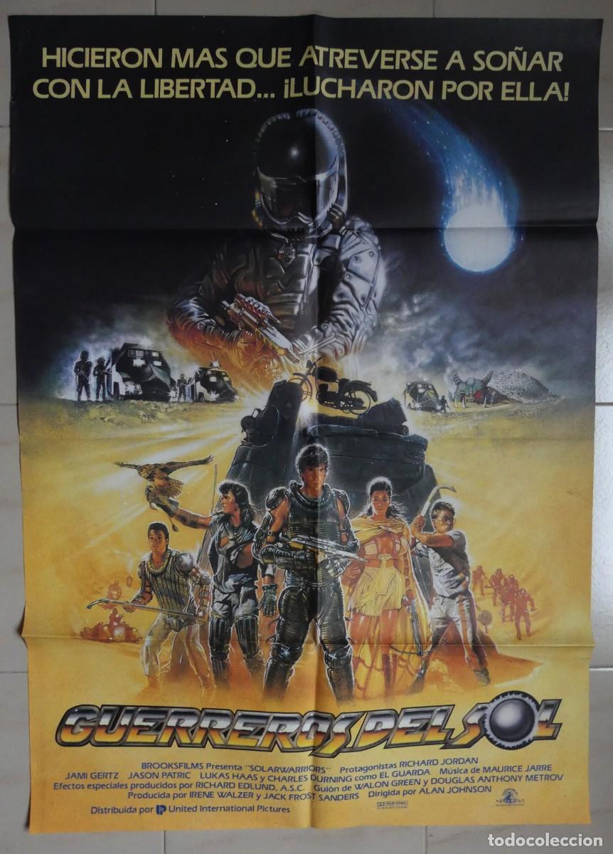 Cine: CARTEL ORIGINAL DE : GUERREROS DEL SOL(PAGO POR BIZUM - PEDIDO MINIMO 50 EUROS) )