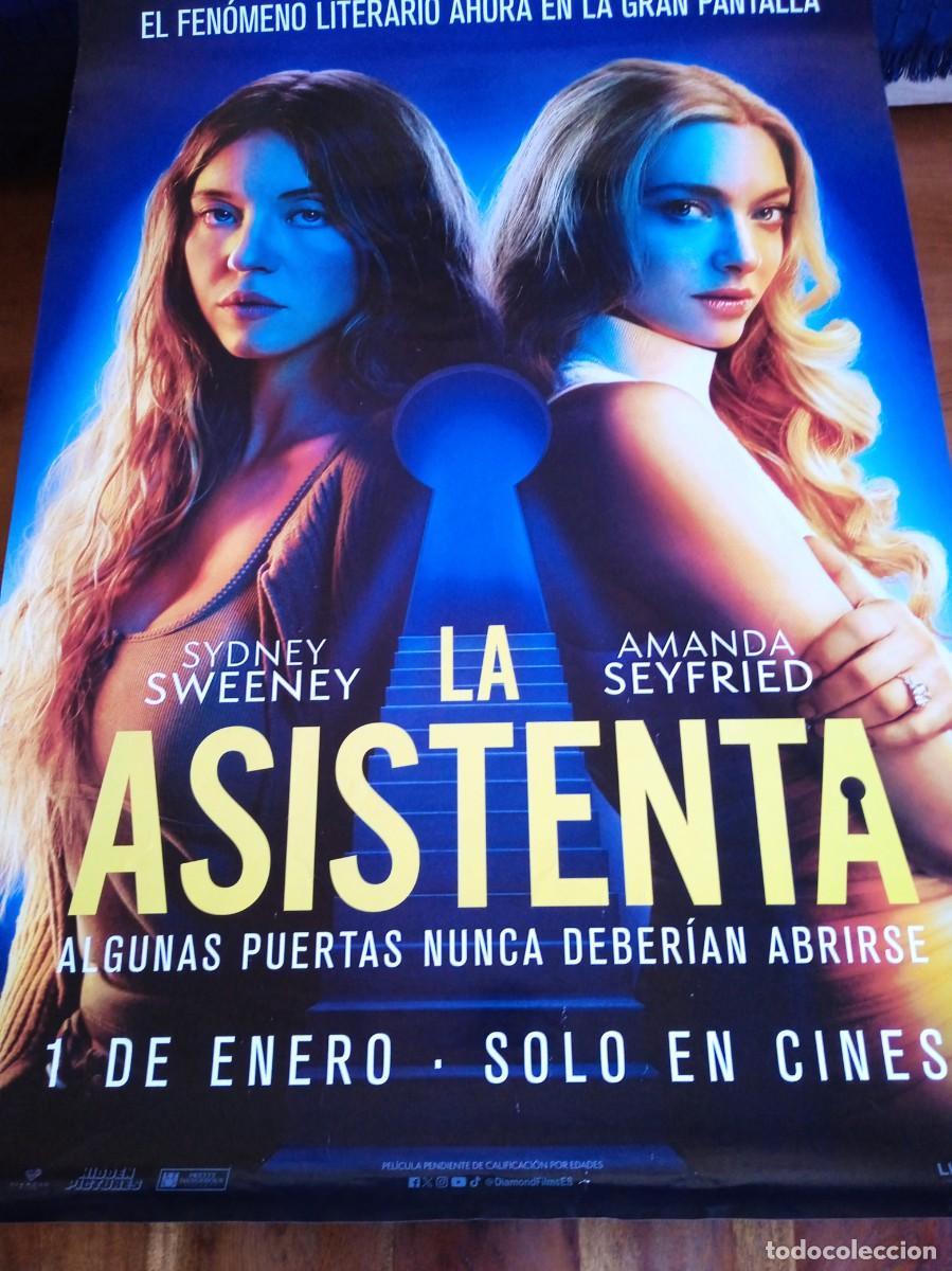 Cine: La asistenta - Sydney Sweeney, Amanda Seyfried, Brandon Sklenar - Poster original Diamond 2026