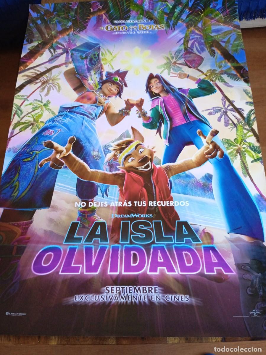 Cine: La isla olvidada - Animacion - Dir. Joel Crawford, Januel Mercado - Poster original Dreamworks 2026