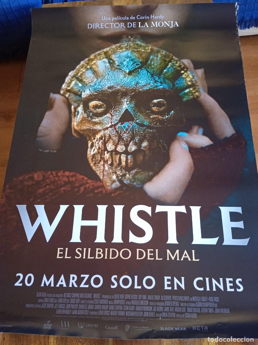 Cine: Whistle El silbido del mal - Dafne Keen, Sophie N&eacute;lisse, Sky Yang - Poster original Beta 2026