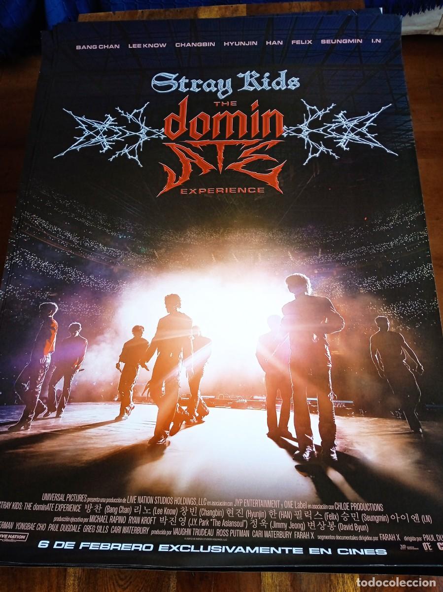 Cine: Stray Kids The dominATE Experience - Stray Kids - Poster original Universal 2026 K-Pop