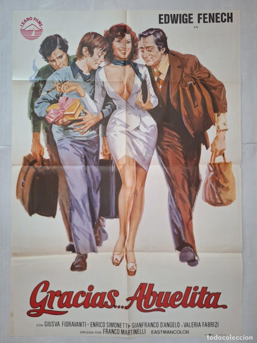 Cine: ANTIGUO CARTEL CINE GRACIAS ... ABUELITA RV P-2077