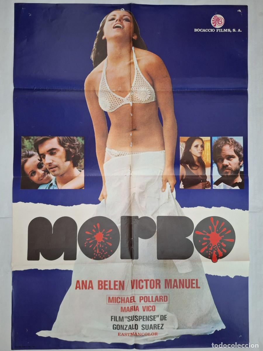 Cine: ANTIGUO CARTEL CINE MORBO ANA BELEN VICTOR MANUEL RV P-2083