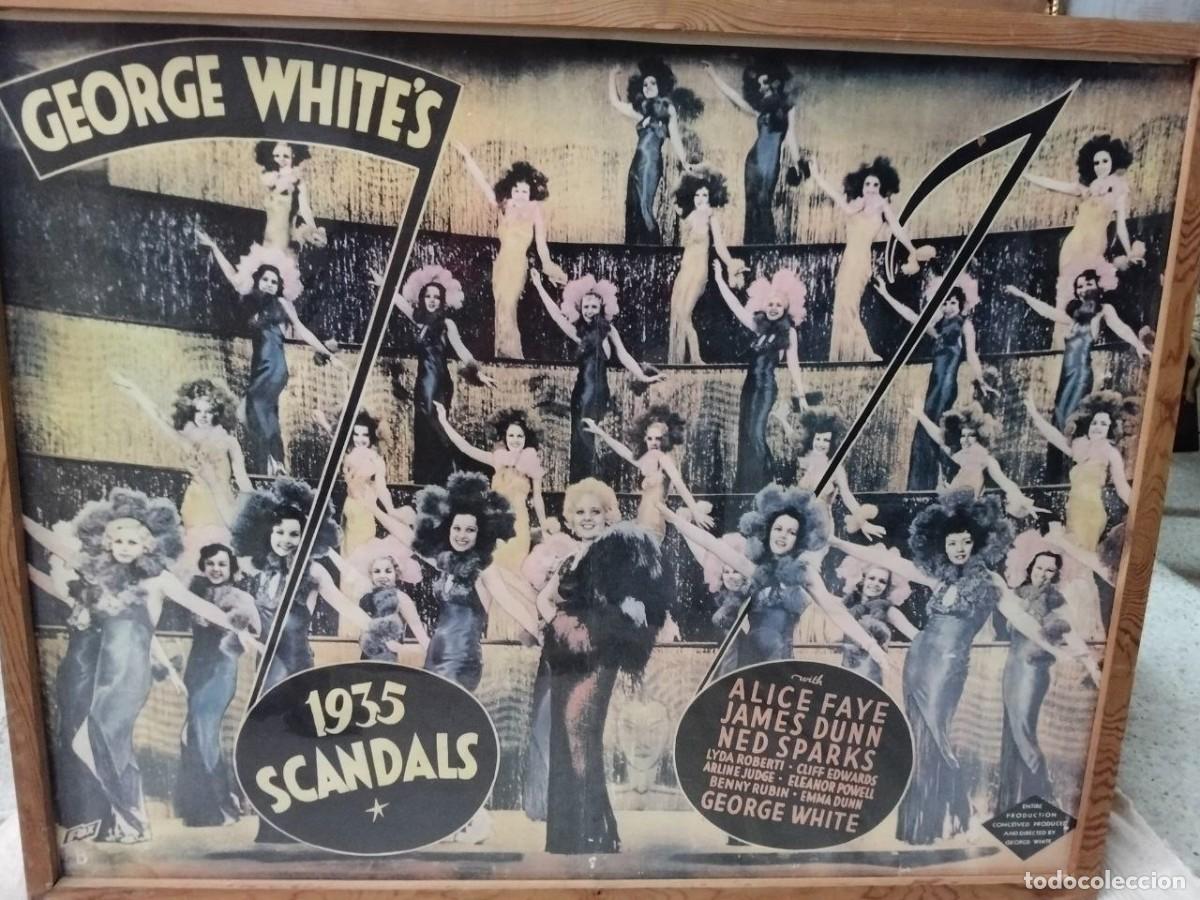 Cine: Cartel Cine Original Musical George White's 1935 Scandals (Alice Faye) - Enmarcado