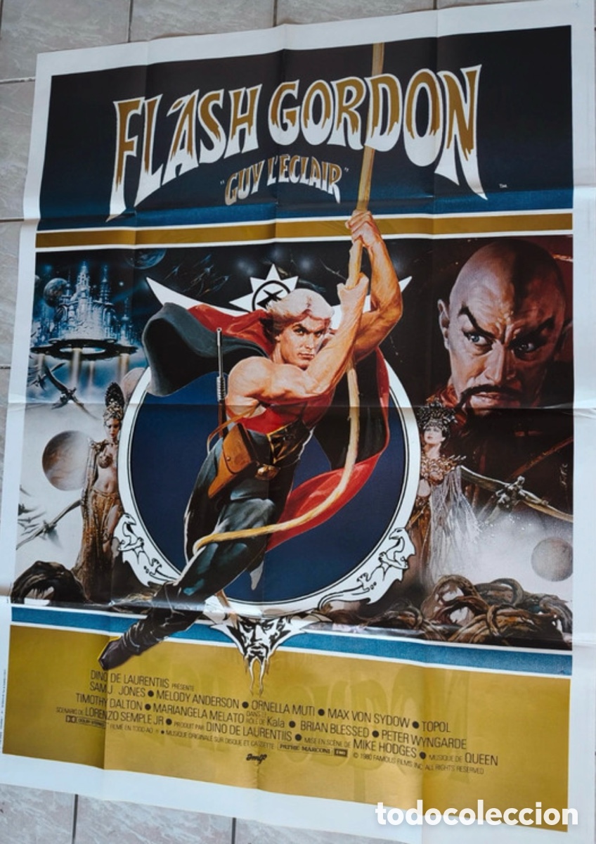 Kino: CARTEL DE CINE. FLASH GORDON