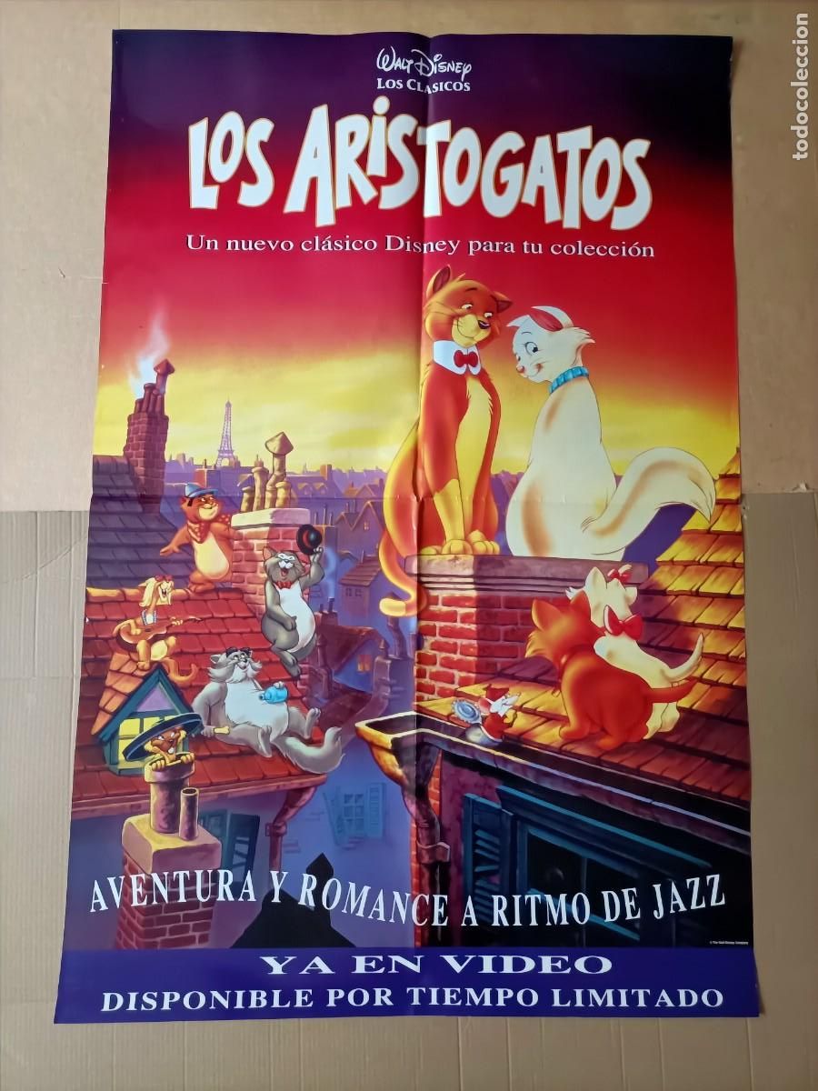 Cine: POSTER ORIGINAL WALT DISNEY, PEL&Iacute;CULA GOOFY E HIJO. MIDE 95 X 67 CM. TRES