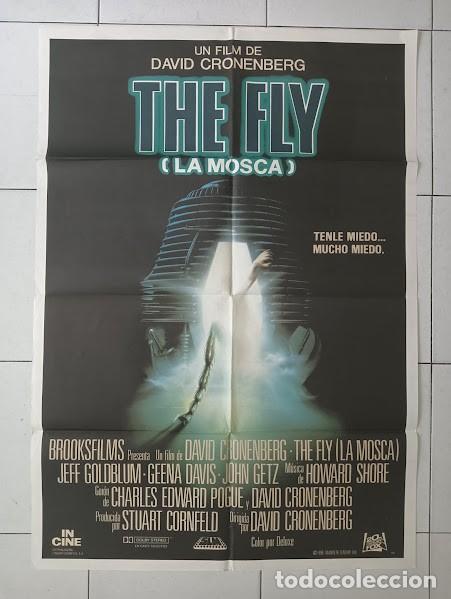 Cinema: VKD 2730 LA MOSCA DAVID CRONENBERG JEFF GOLDBLUM POSTER ORIGINAL ESTRENO 70X100