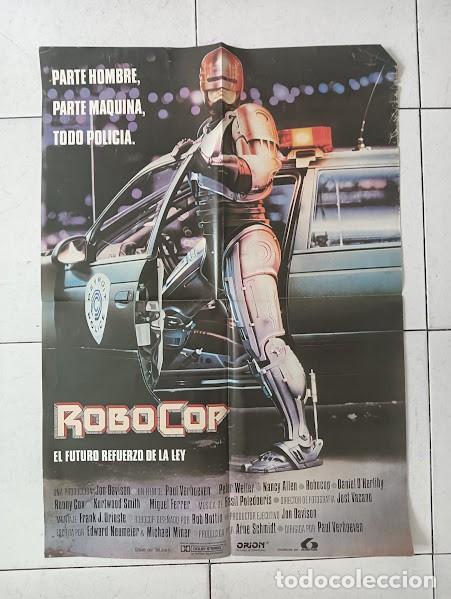 Kino: VKD 2732 ROBOCOP PAUL VERHOEVEN PETER WELLER SCIFI POSTER ORIGINAL 50X70 ESTRENO