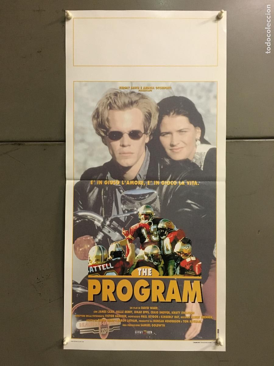Cinema: ICJ 161 LOBOS UNIVERSITARIOS JAMES CAAN OMAR EPPS HALLE BERRY POSTER ORIGINAL ITALIANO 33X70