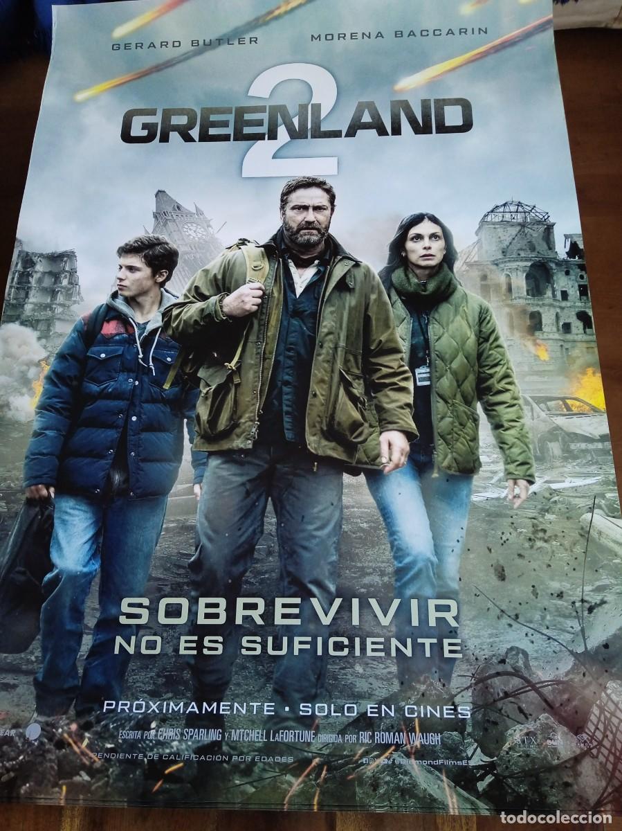 Cine: Greenland 2 - Gerard Butler, Morena Baccarin - Poster original Diamond 2026