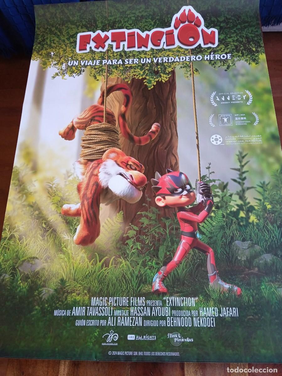 Cine: Extinci&oacute;n - Animacion - Dir. Moahmad Javad Jannati - Poster original Flins 2026