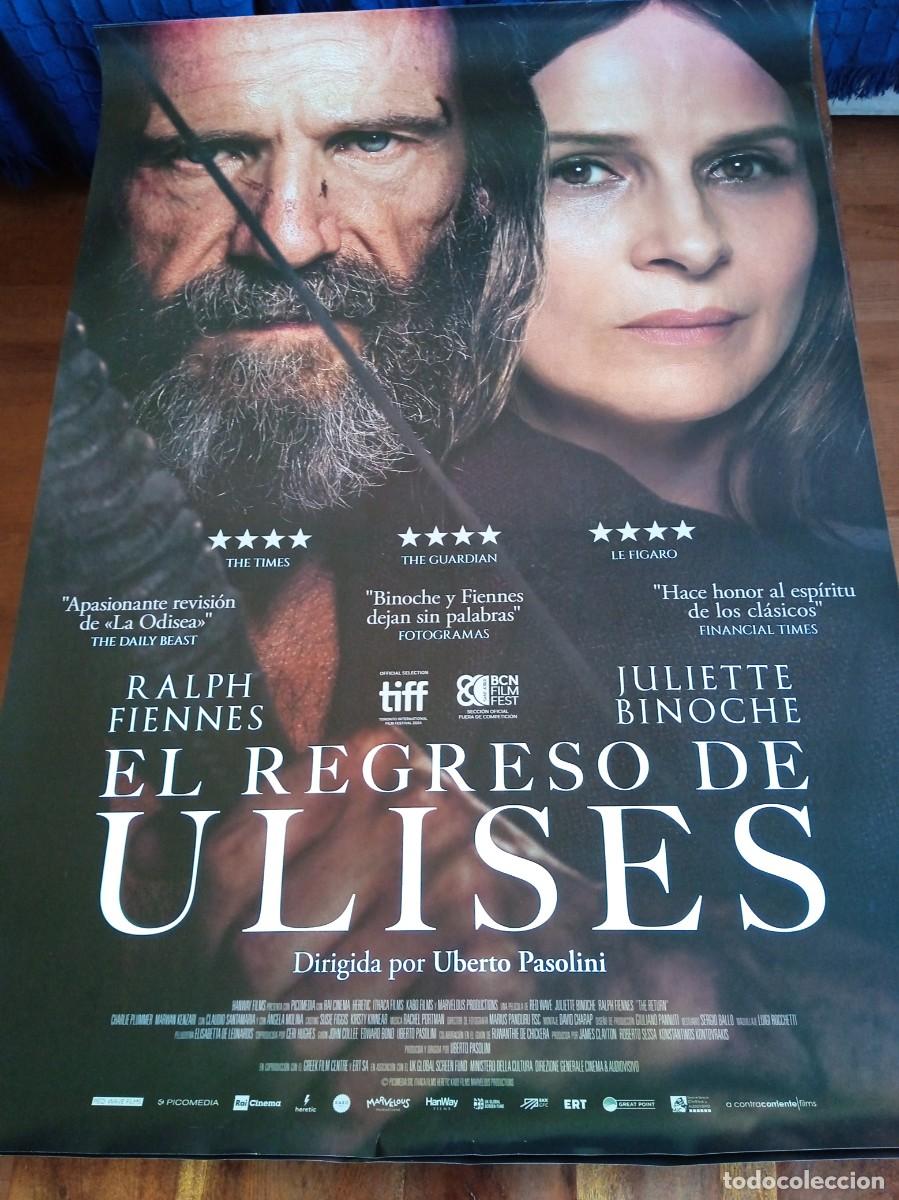 Cine: El regreso de Ulises - Ralph Fiennes, Juliette Binoche, &Aacute;ngela Molina - Poster original Acontra 2026