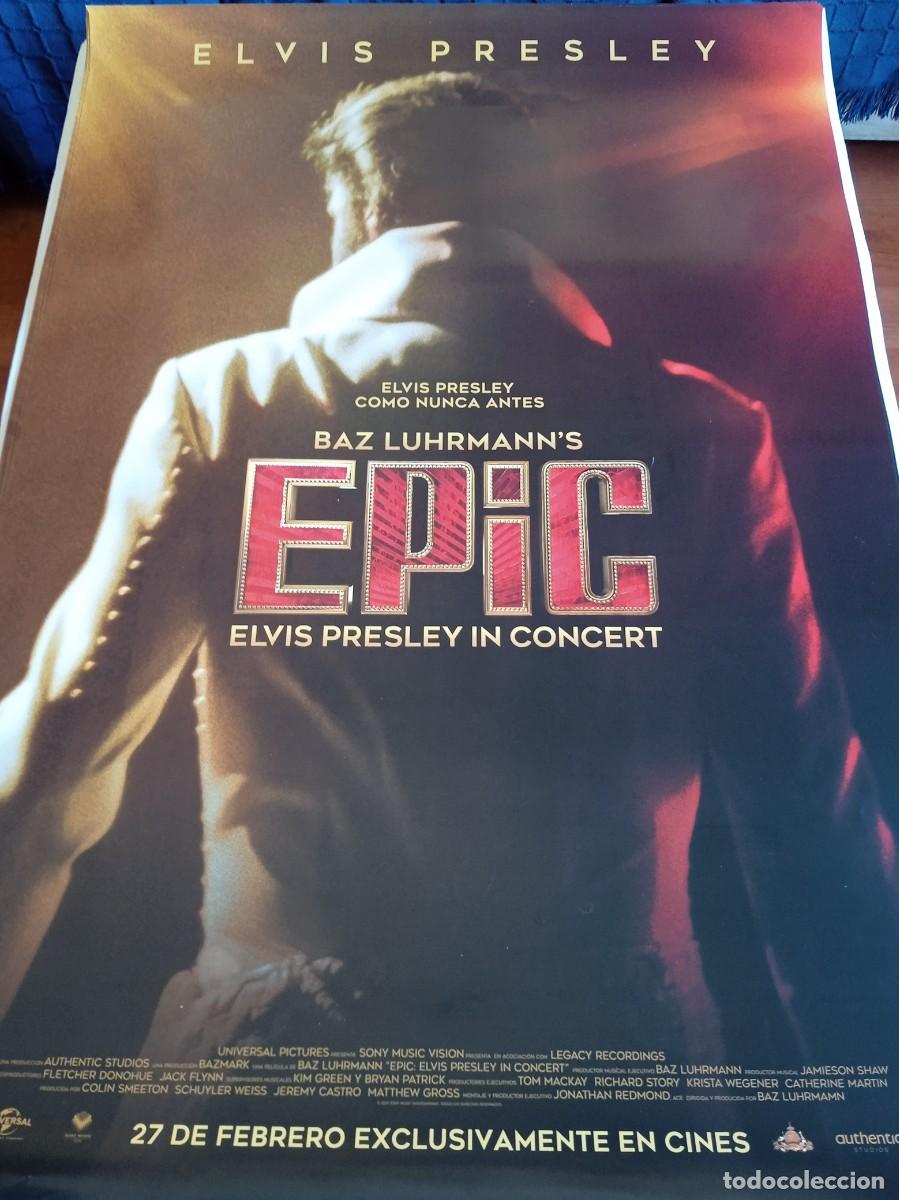 Cine: EPiC Elvis Presley in Concert - Dir. Baz Luhrmann - Poster original Universal 2026