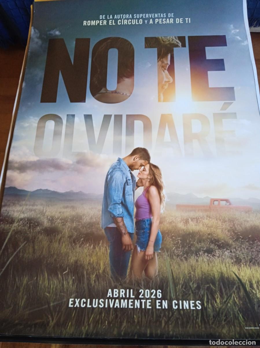 Cine: No te olvidar&eacute; - Maika Monroe, Tyriq Withers, Bradley Whitford - Poster original Universal 2026
