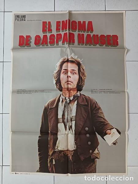 Cine: VKD 2742 EL ENIGMA DE GASPAR HAUSER WERNER HERZOG POSTER ORIGINAL 70X100 ESTRENO
