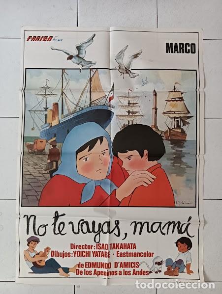 Cine: VKD 2744 MARCO SERIE TV NO TE VAYAS MAMA IR HELENA POSTER ORIGINAL 70X100 ESTRENO