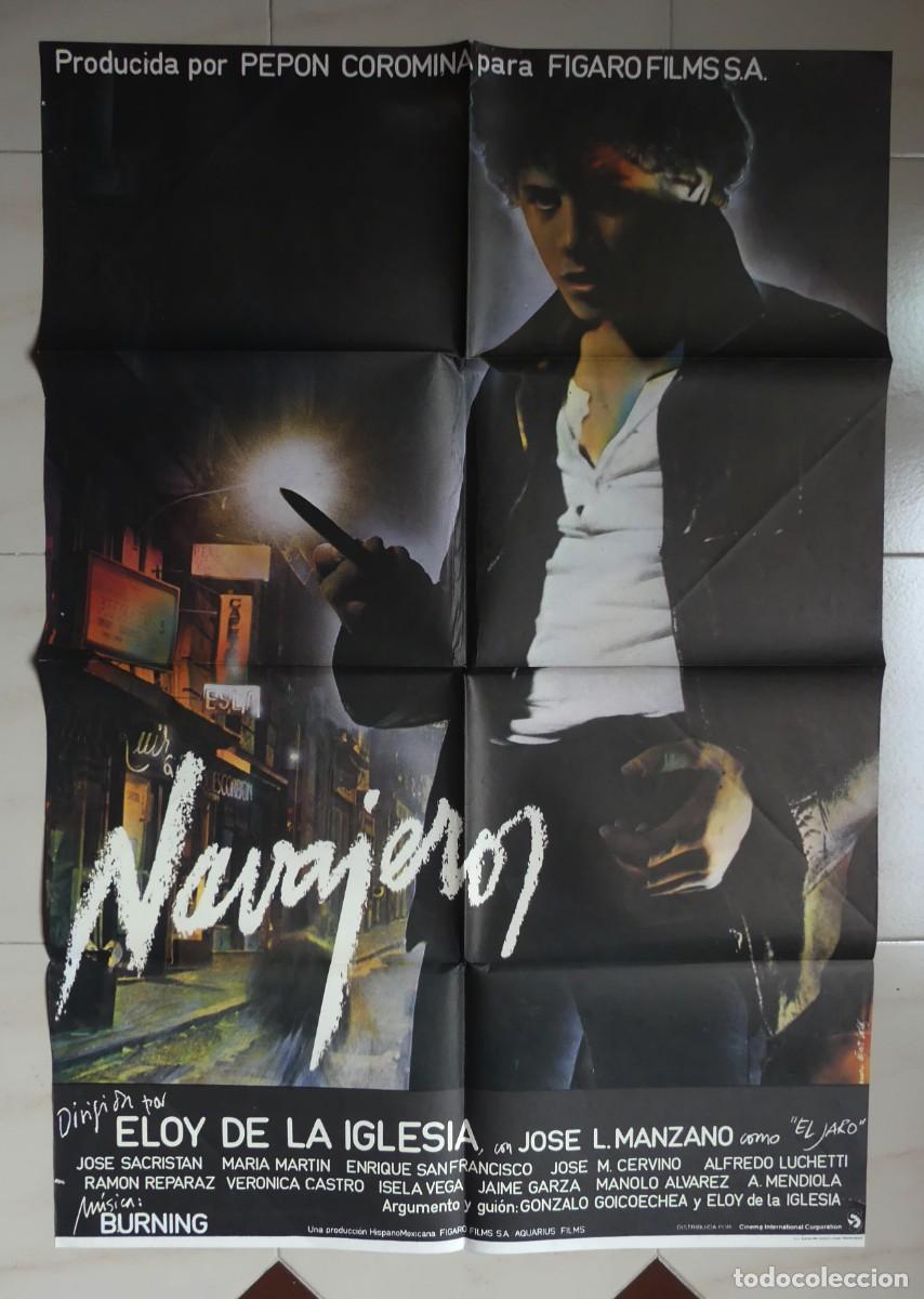 Cine: CARTEL ORIGINAL DEL FILM : NAVAJEROS ( PAGO POR BIZUM )