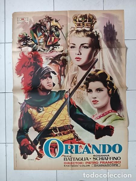 Kino: VKD 2760 ORLANDO RICK BATTAGLIA ROSANNA SCHIAFFINO POSTER ORIGINAL 70X100 ESTRENO