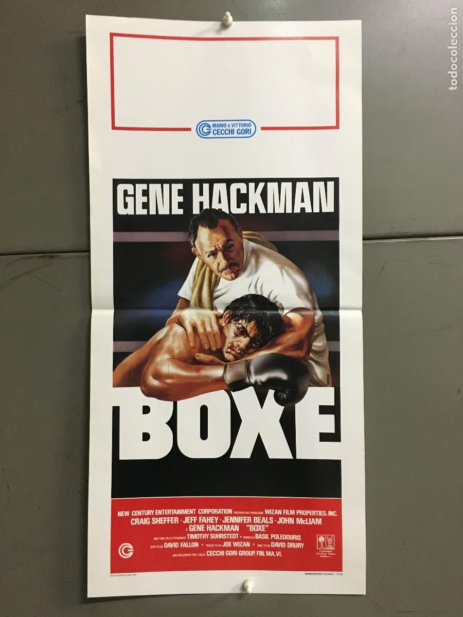 Cinema: ICJ 179 SPLIT DECISIONS GENE HACKMAN JEFF FAHEY BOXEO POSTER ORIGINAL ITALIANO 33X70