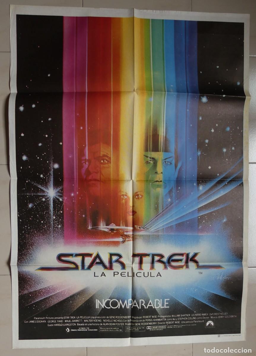 Cine: CARTEL ORIGINAL DEL FILM : STAR TRECK - LA PELICULA ( 1980 )( PAGO POR BIZUM )