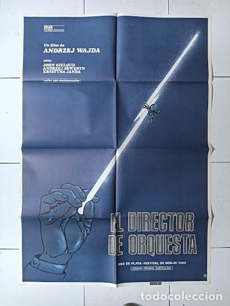 Cin&eacute;ma: SMP 2739 EL DIRECTOR DE ORQUESTA ANDRZEJ WAJDA CINE POLACO POSTER ORIGINAL 70X100 ESTRENO