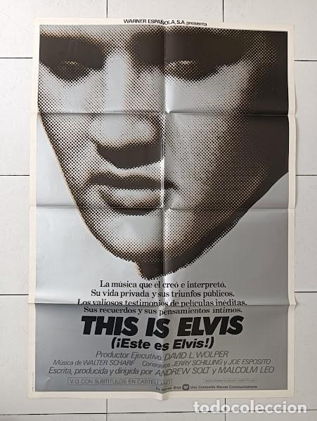 Cin&eacute;ma: SMP 2747 THIS IS ELVIS ESTE ES ELVIS ELVIS PRESLEY POSTER ORIGINAL 70X100 ESTRENO