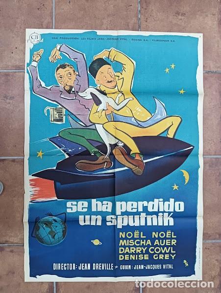 Kino: SMP 2751 SE HA PERDIDO UN SPUTNIK NOEL NOEL DARRY COWL MISCHA AUER POSTER ORIG 70X100 ESTRENO LITO