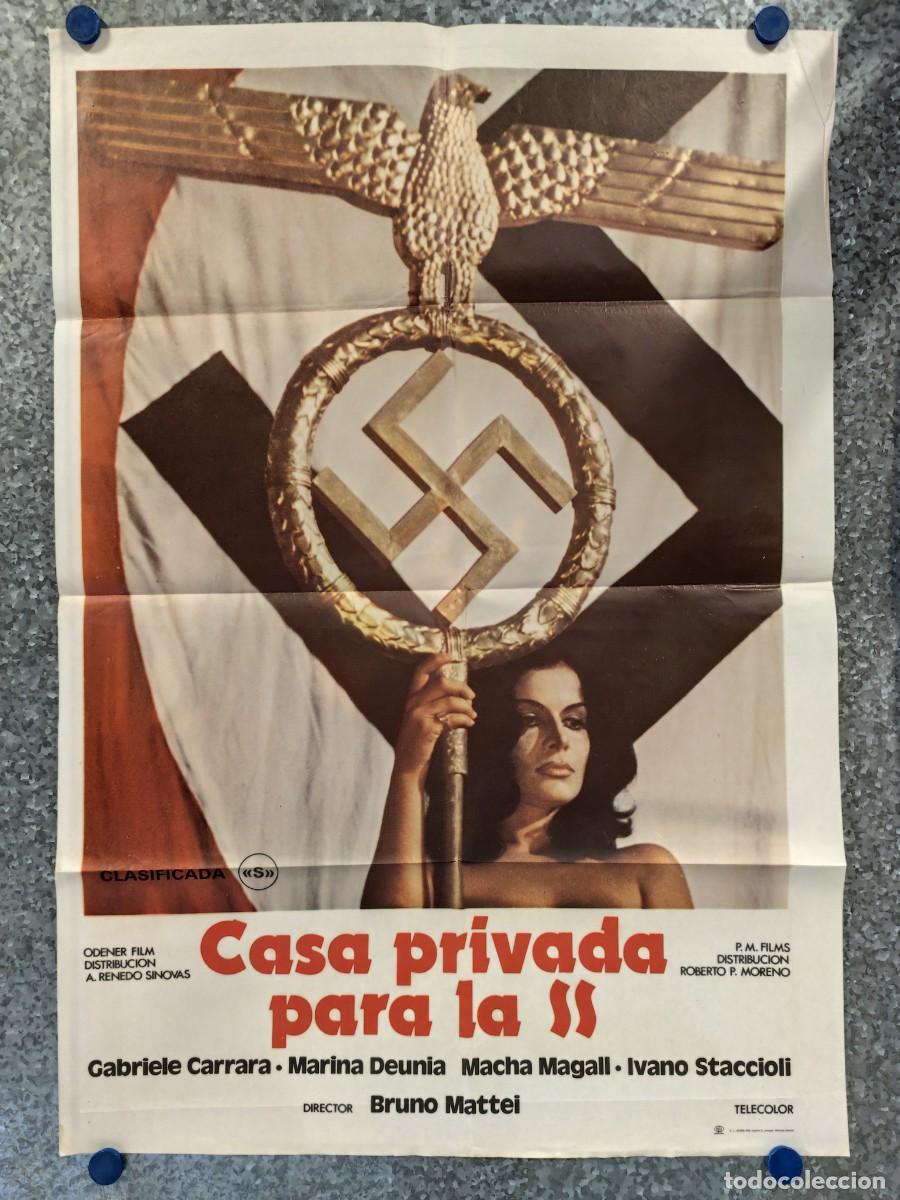 Cine: Casa Privada para la SS. Gabriele Carrara, Marina Daunia, Macha Magall. A&Ntilde;O 1978. POSTER ORIGINAL