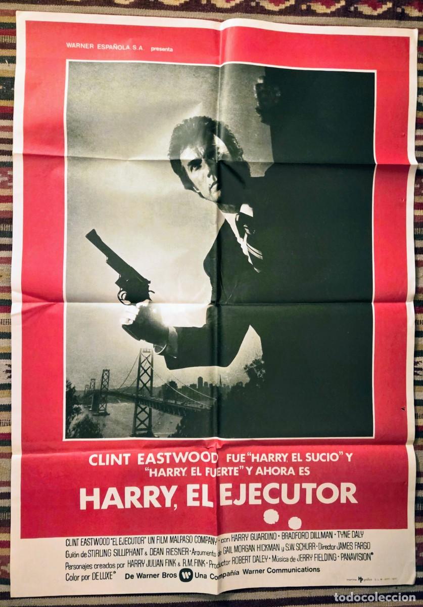 Cine: HARRY, EL EJECUTOR (1977) &ndash; 2 CARTELES + 12 FOTOCROMOS ORIGINALES &ndash; IMPECABLE