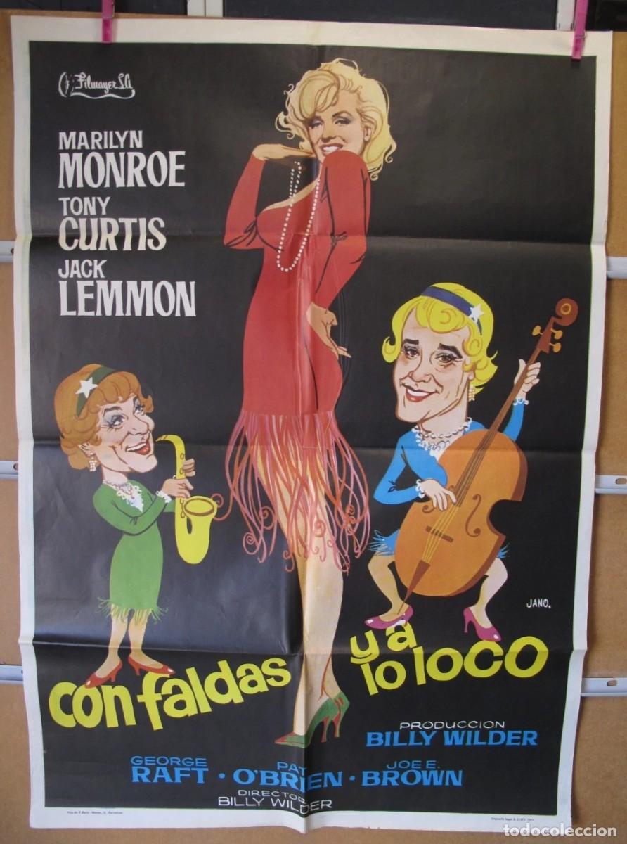 Cine: CON FALDAS Y A LO LOCO POSTER ORIGINAL