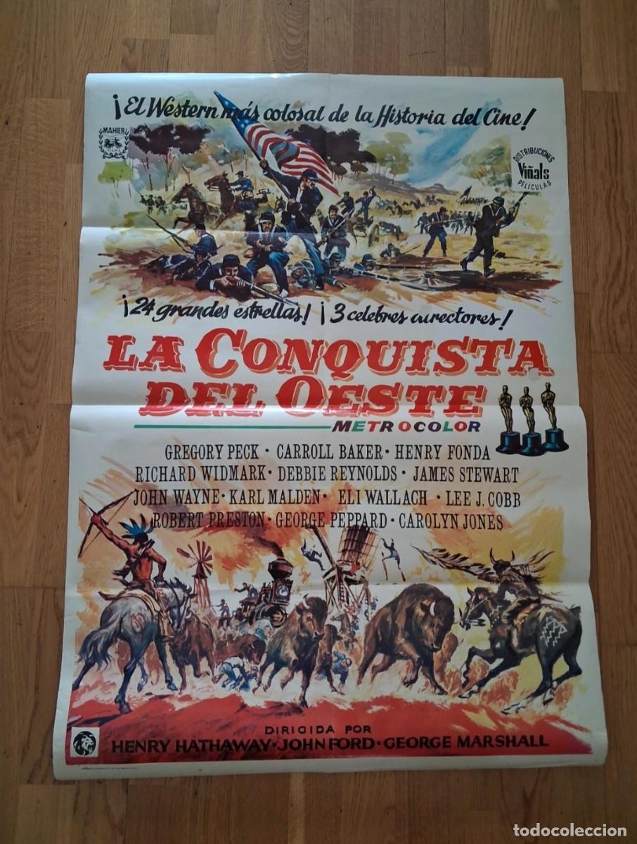 Cine: Cartel pel&iacute;cula La conquista del Oeste