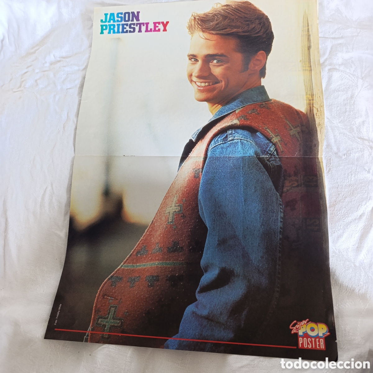 Cine: P&oacute;ster Jason Priestley (Sensaci&oacute;n de Vivir 90s) / New Kids on the Block - S&uacute;per Pop