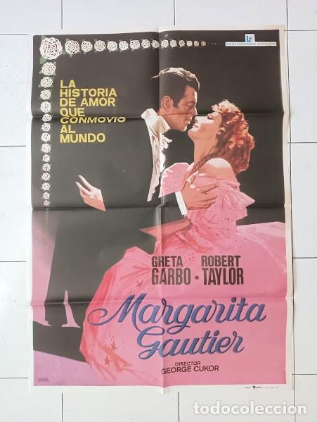 Cine: VKD 2771 MARGARITA GAUTIER camille GRETA GARBO ROBERT TAYLOR JANO POSTER ORIGINAL 70X100 ESPA&Ntilde;OL