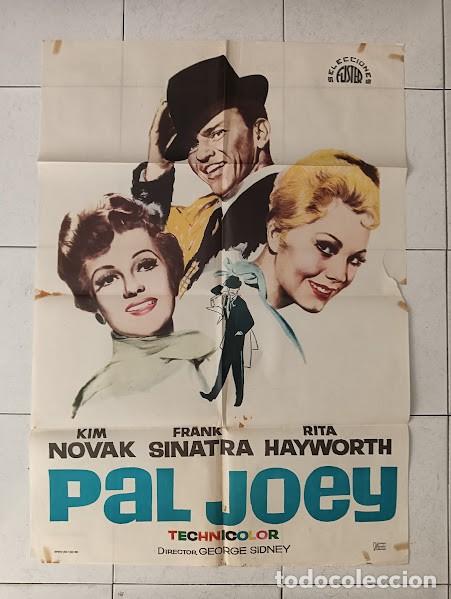 Cine: VKD 2777 PAL JOEY FRANK SINATRA KIM NOVAK RITA HAYWORTH POSTER ORIGINAL 70X100 ESTRENO