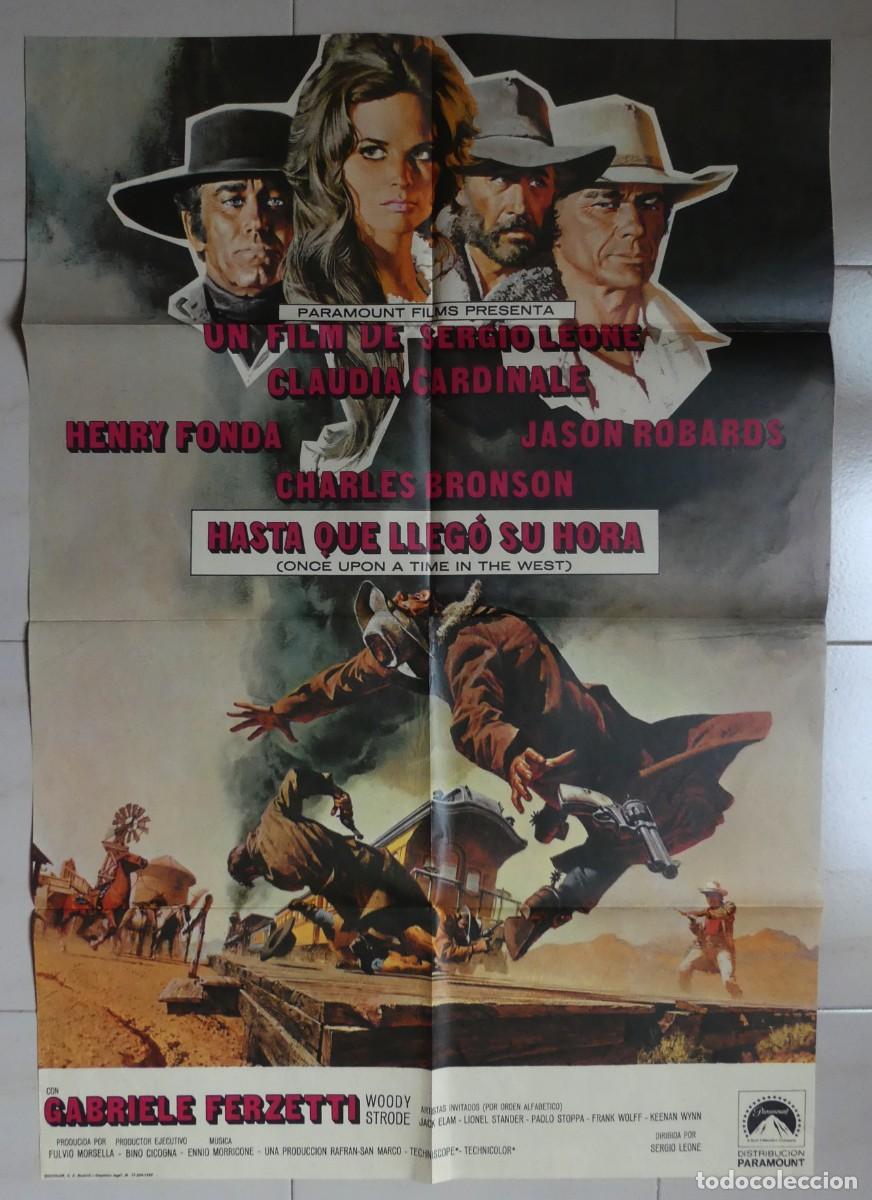 Cine: CARTEL ORIGINAL DEL FILM : HASTA QUE LLEGO SU HORA ( 1969 )( PAGO POR BIZUM )